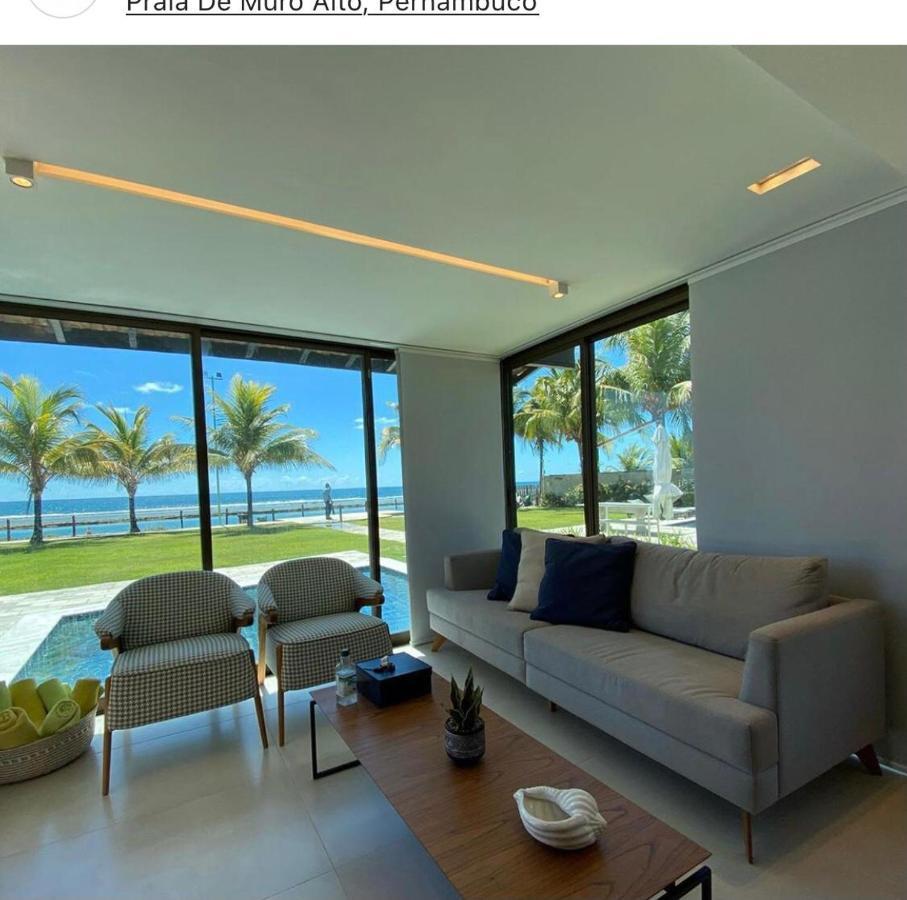 Muro Alto Bangalo Pe Na Areia Pôrto das Galinhas Eksteriør billede